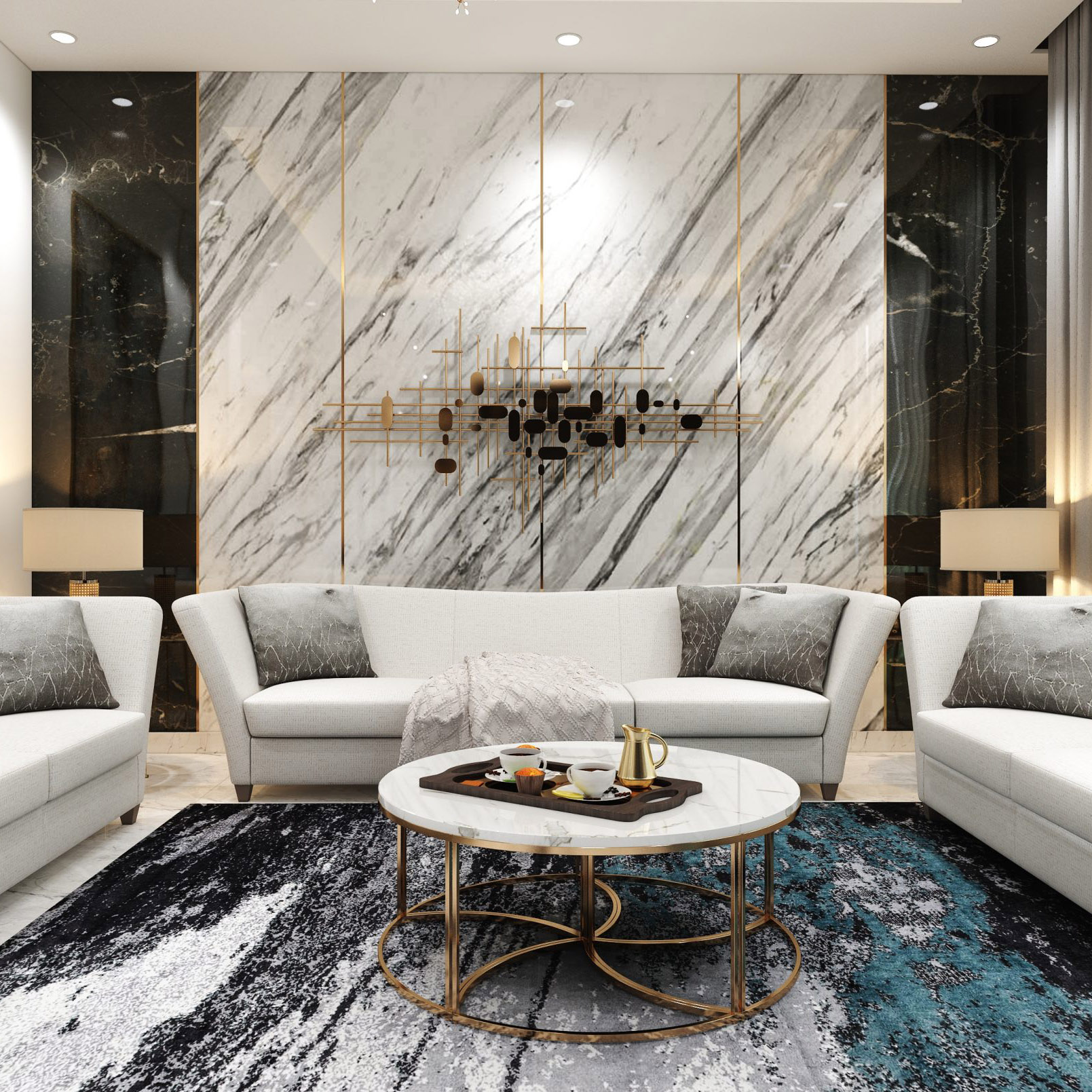 Buy LILY - SOFA - WHITE Online | Living Room Furniture | Qetaat.com