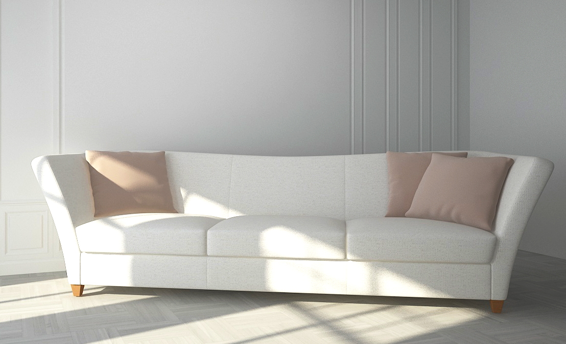 Buy LILY - SOFA - WHITE Online | Living Room Furniture | Qetaat.com