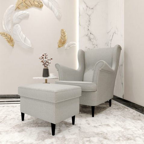 Buy MANDEVILLA - BENCH - LIGHT GRAY Online | Living Room Furniture | Qetaat.com
