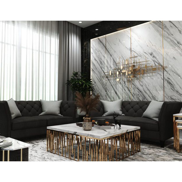 Buy MARYGOLD - SOFA - DARK GRAY Online | Living Room Furniture | Qetaat.com