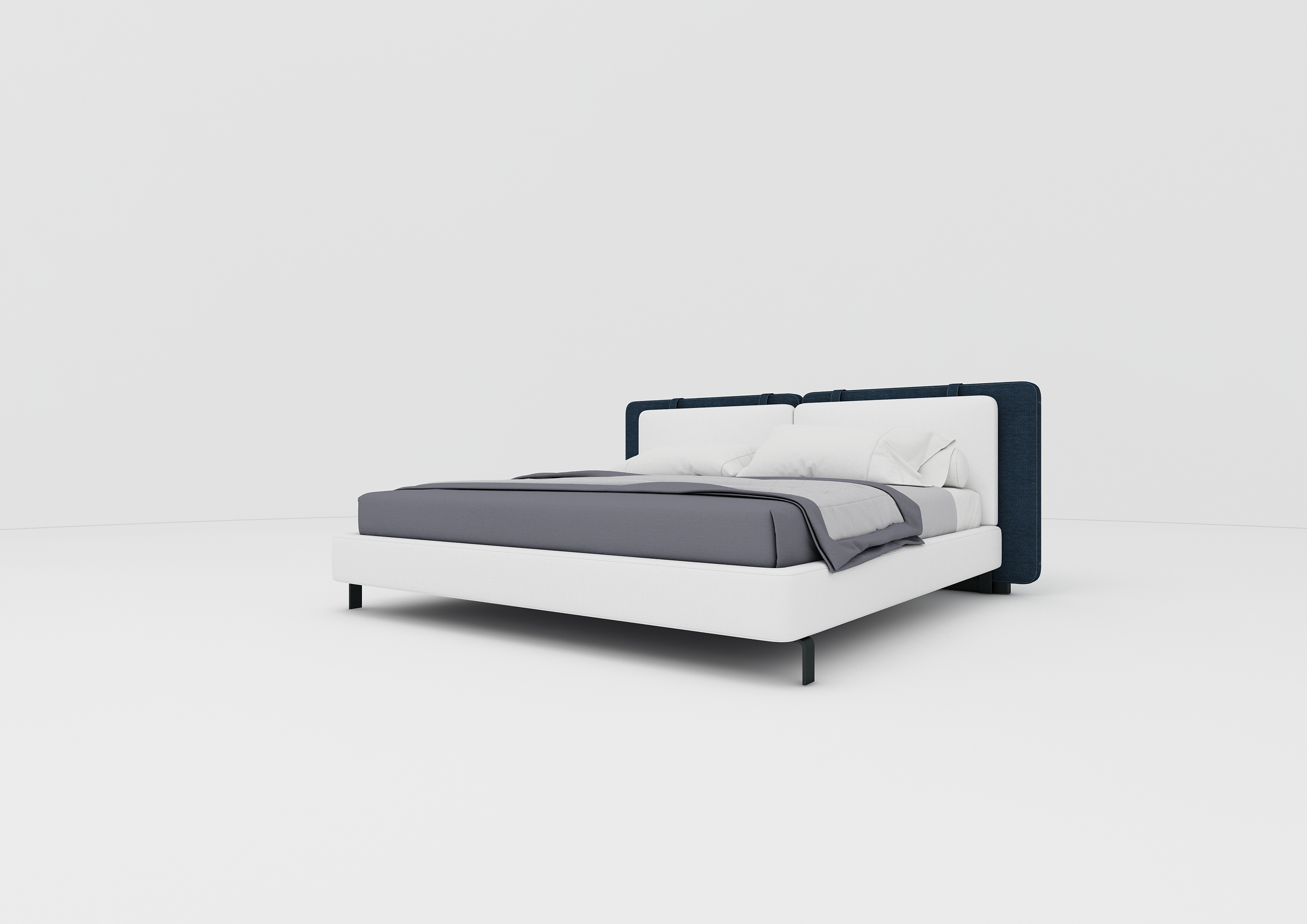 Buy PARROT - BED - BLUE Online | Bedroom Furniture | Qetaat.com