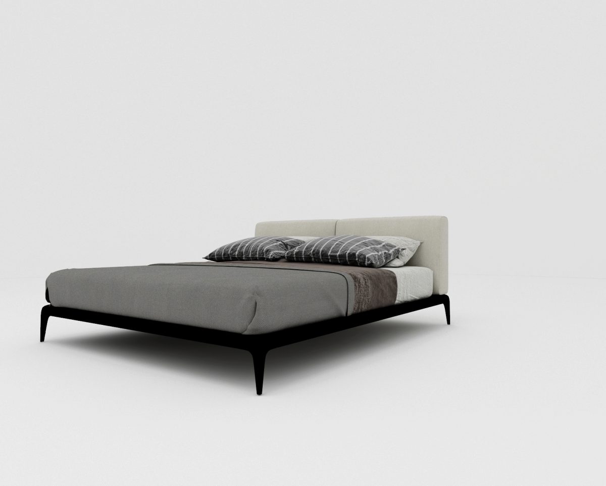 Buy PEAHEN - BED - BEIGE Online | Bedroom Furniture | Qetaat.com