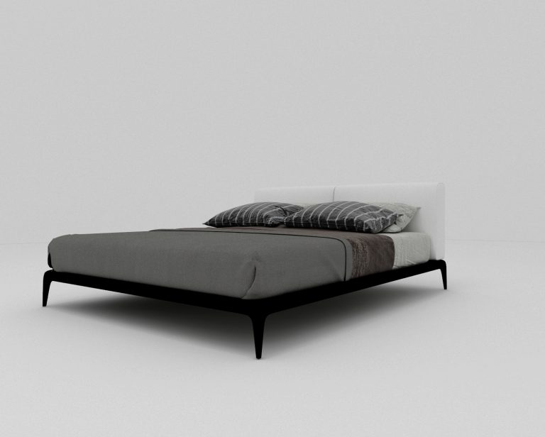 Buy PEAHEN - BED - WHITE Online | Bedroom Furniture | Qetaat.com