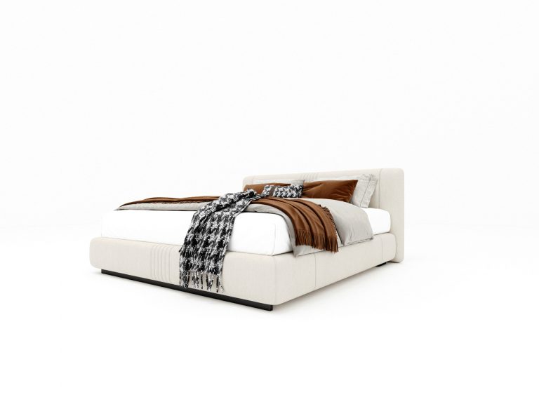 Buy PENGUIN - BED - BEIGE Online | Bedroom Furniture | Qetaat.com