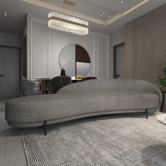 Buy PEONY - SOFA - DARK GRAY Online | Living Room Furniture | Qetaat.com
