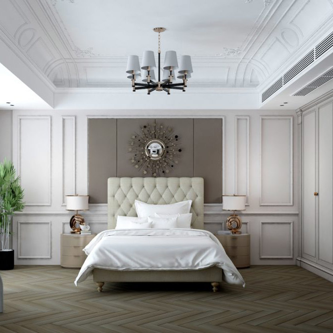Buy PHEASANT - BED - BEIGE Online | Bedroom Furniture | Qetaat.com