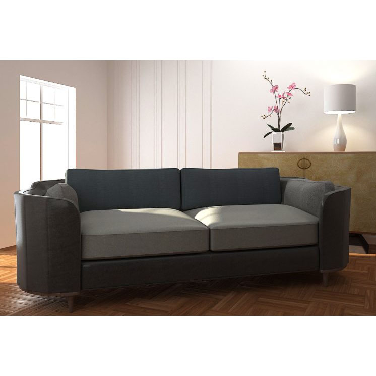 Buy SNOWDROP - 2 SEAT SOFA - DARK GRAY Online | Living Room Furniture | Qetaat.com
