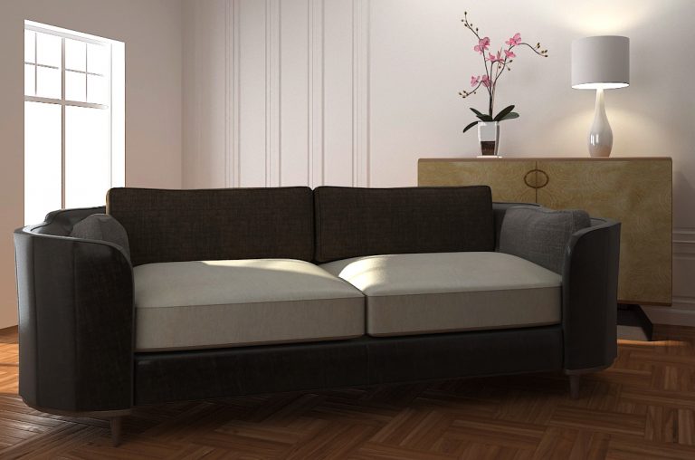 Buy SNOWDROP - 2 SEAT SOFA - SMOOTH BROWN Online | Living Room Furniture | Qetaat.com