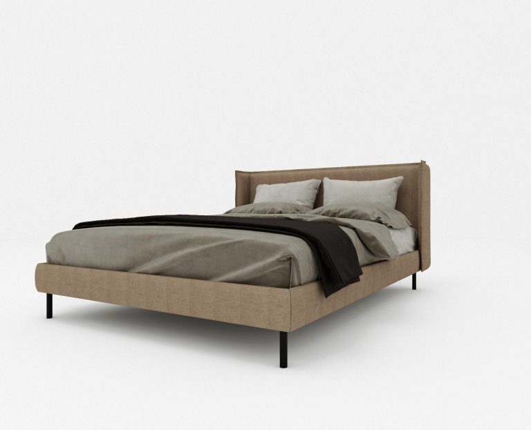 Buy THISTLE - BED - BROWN Online | Bedroom Furniture | Qetaat.com