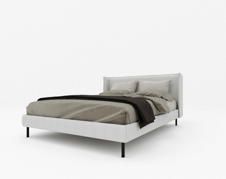 Buy THISTLE - BED - LIGHT GRAY Online | Bedroom Furniture | Qetaat.com