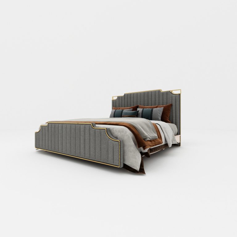 Buy TOUCAN - BED - DARK GRAY Online | Bedroom Furniture | Qetaat.com