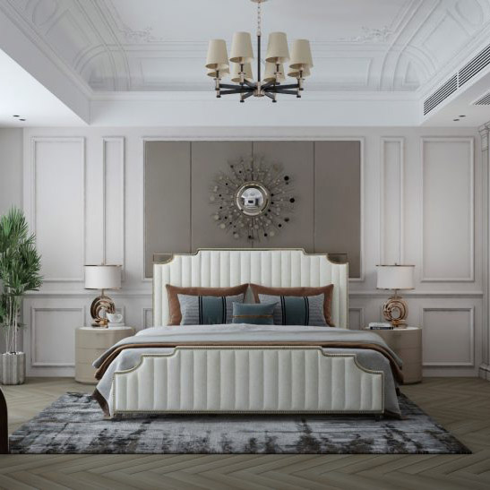 Buy TOUCAN - BED - BEIGE Online | Bedroom Furniture | Qetaat.com