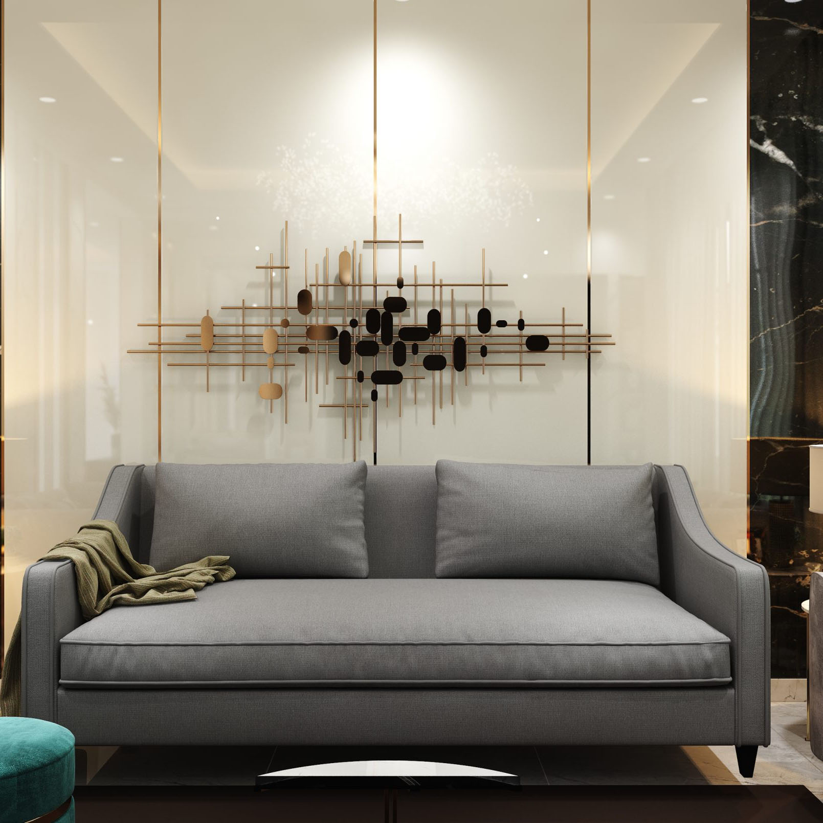 Buy TULIP - SOFA - DARK GRAY Online | Living Room Furniture | Qetaat.com
