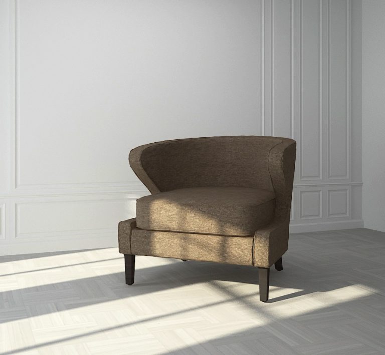 Buy VIOLET - ARMCHAIR - BROWN Online | Living Room Furniture | Qetaat.com