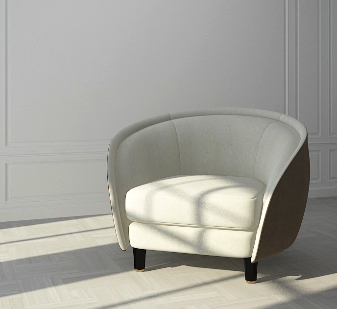 Buy LILAC - ARMCHAIR - OFF WHITE Online | Living Room Furniture | Qetaat.com