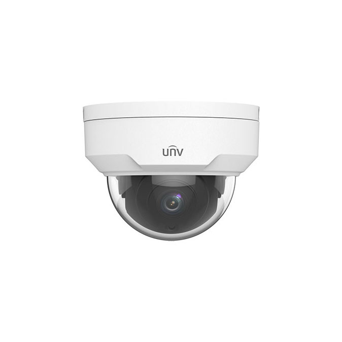 Uniview Vandal Resistant Network Ir Fixed Dome Camera - 4Mp