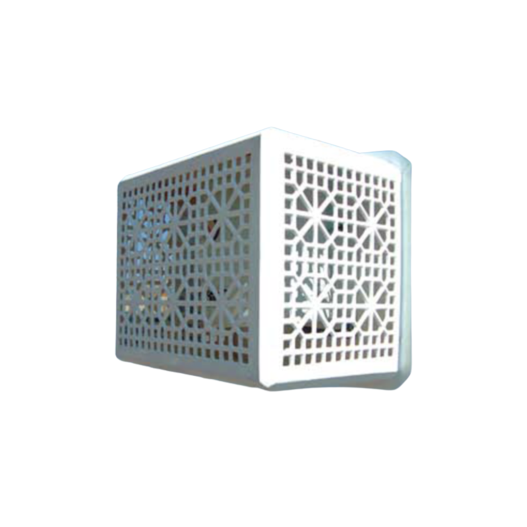 Buy White Air Conditioner Cover Islamic - 76x50x60cm Online | Manufacturing Production Services | Qetaat.com