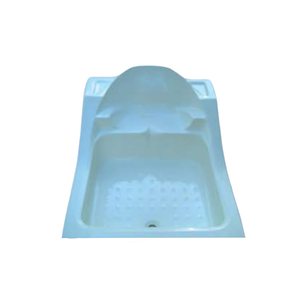White Sitting Shower Tray - 122X93X15Cm