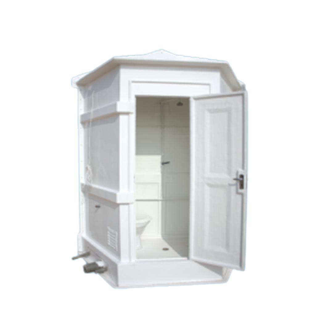 Buy Two Portable Toilets - 190x190x300cm Online | Manufacturing Production Services | Qetaat.com