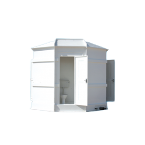Four Portable Toilets - 330X230X330Cm