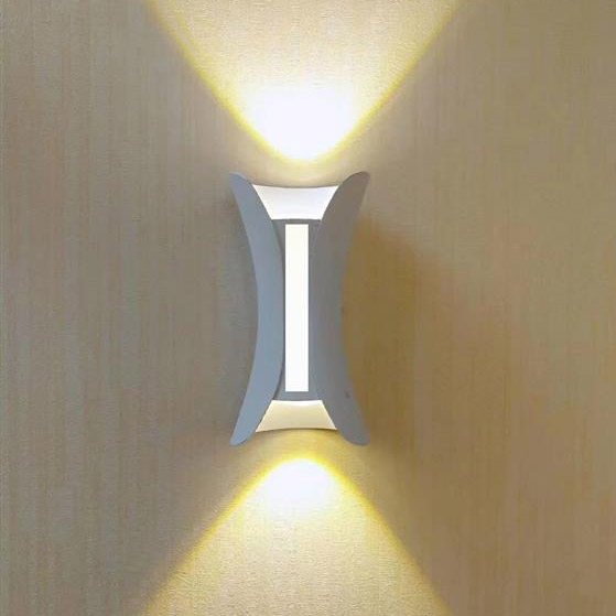 Buy WALL LIGHT IP65 - 3WAY - WHITE - 3000K Online | Construction Finishes | Qetaat.com