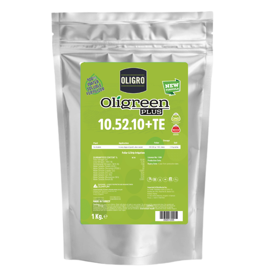 Buy Oligro NPK 10.52.10+TE - 1kg Online | Agriculture Fertilizers | Qetaat.com