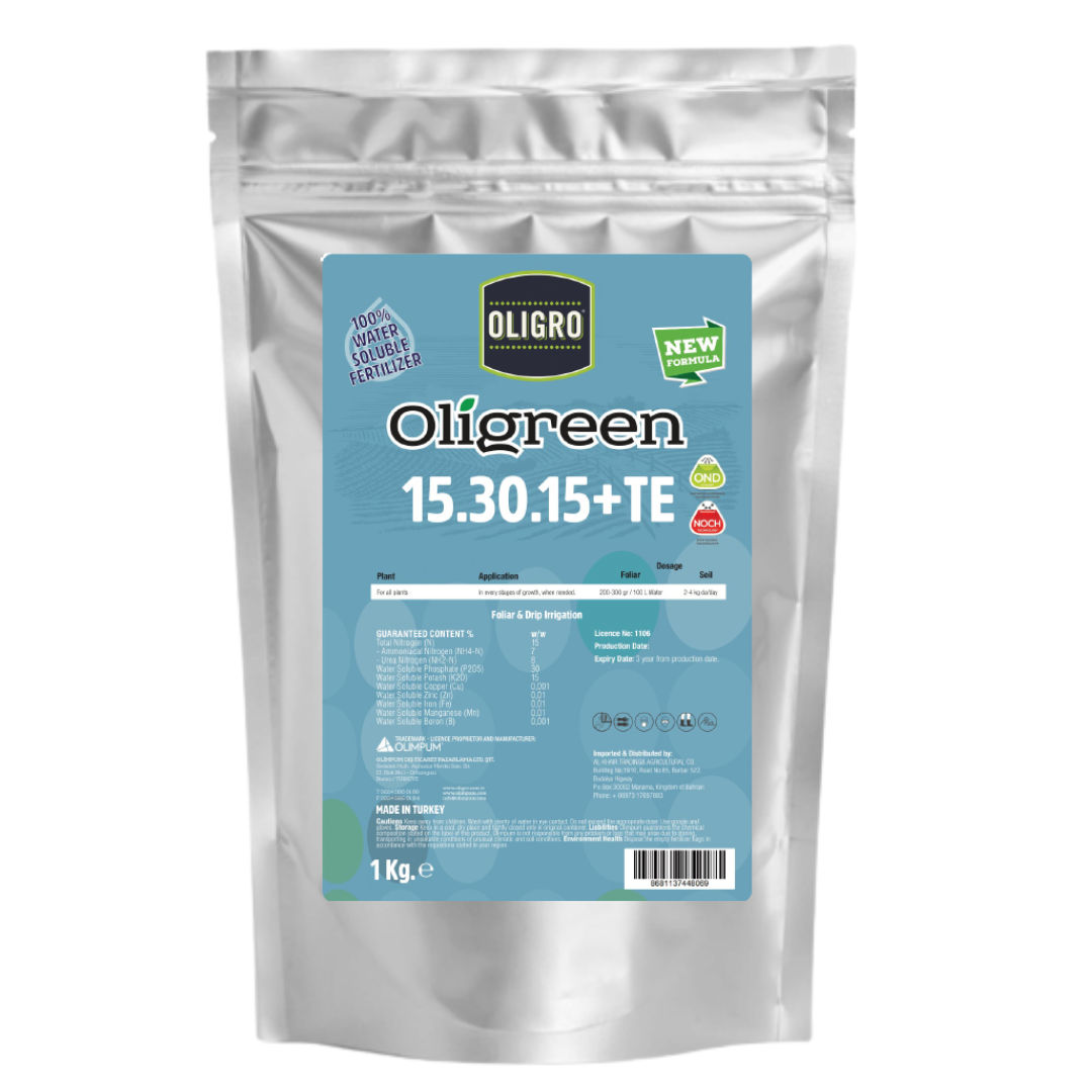 Buy Oligro NPK 15.30.15+TE - 150g Online | Agriculture Fertilizers | Qetaat.com