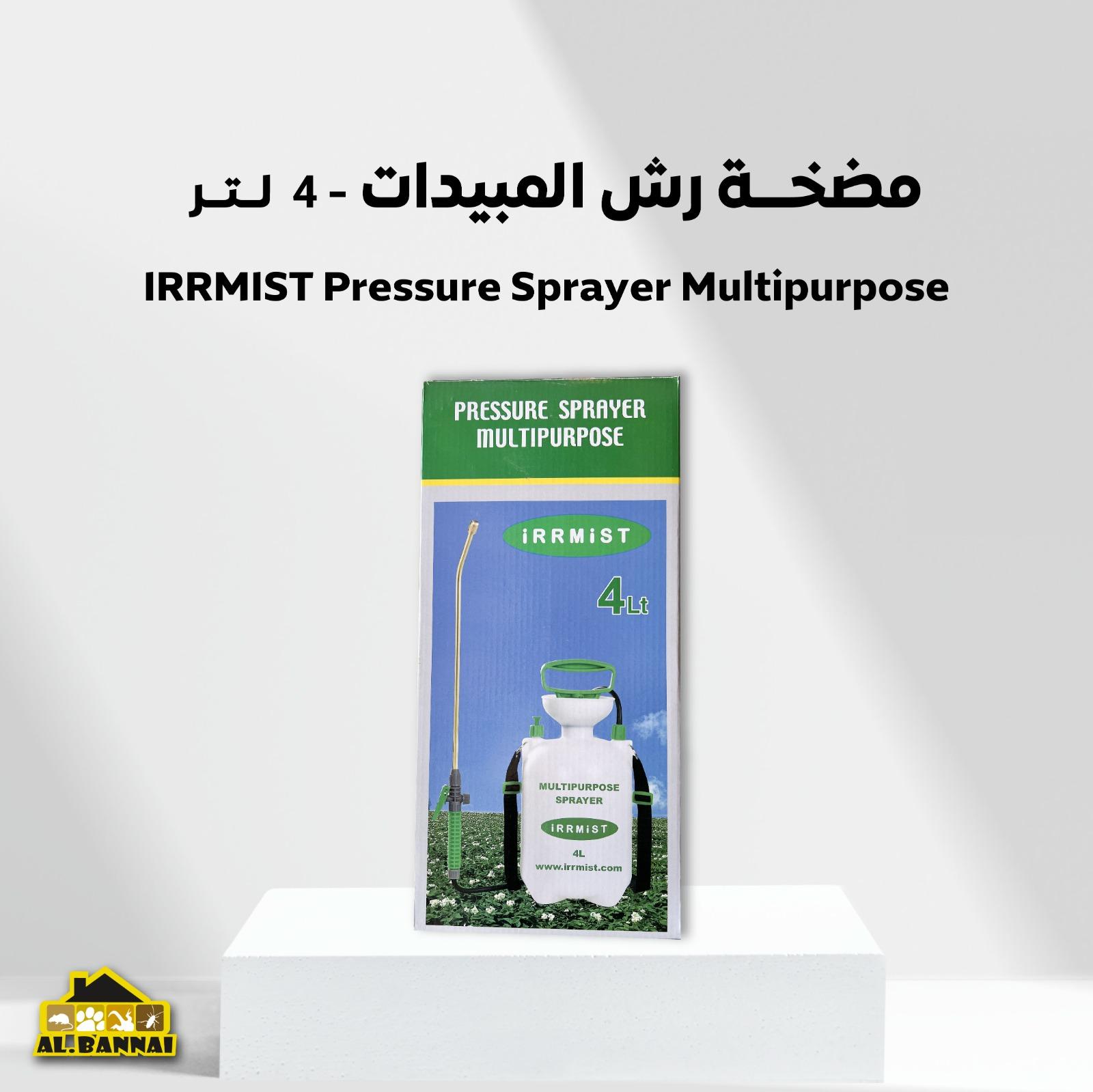 Irrmist Pressure Sprayer Multipurpose - 4Ltr