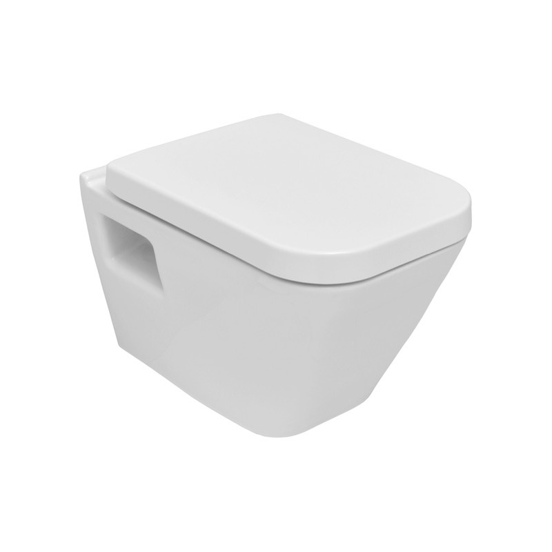 Diagonal Wall Hung Wc Pan - Eta Silent Pan Seat - 53*35.5