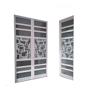 Aluminum White Design Door