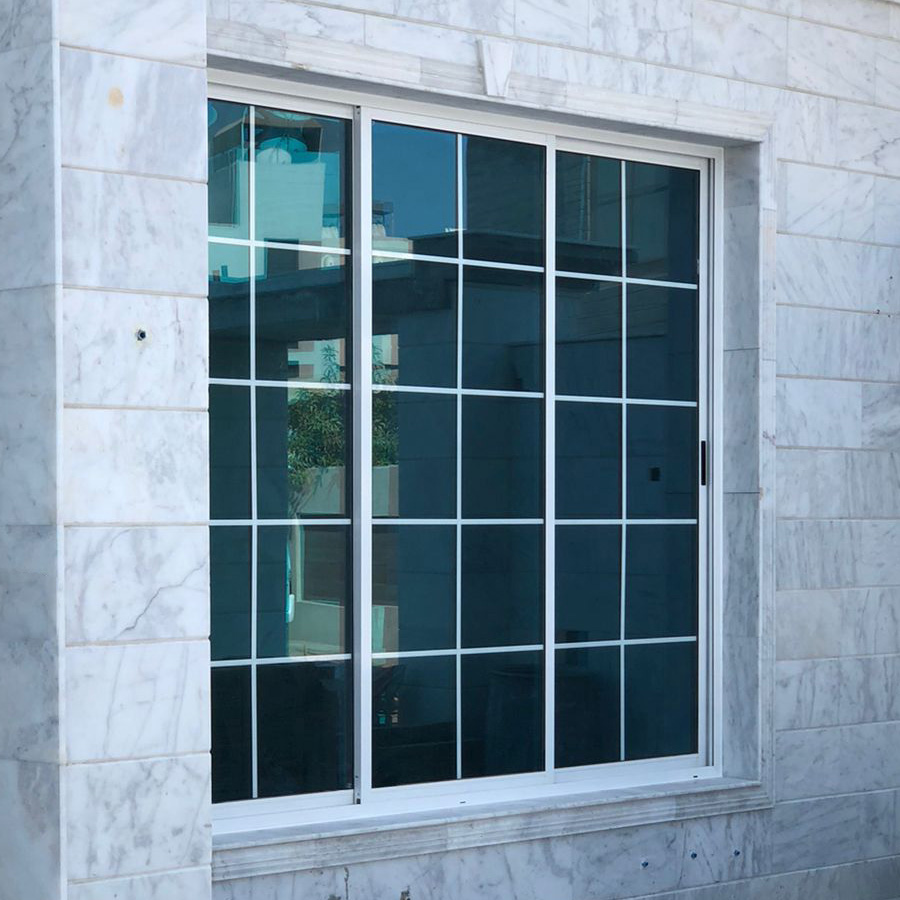 Buy White Blocks Sliding Window Online | Manufacturing Production Services | Qetaat.com