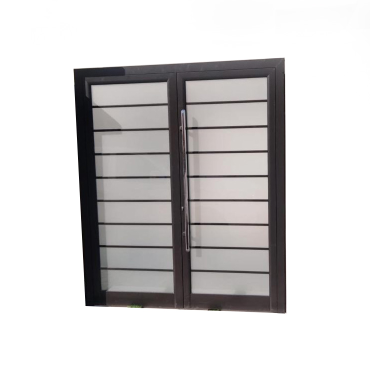 Buy Horizontal Black Design Door Online | Manufacturing Production Services | Qetaat.com