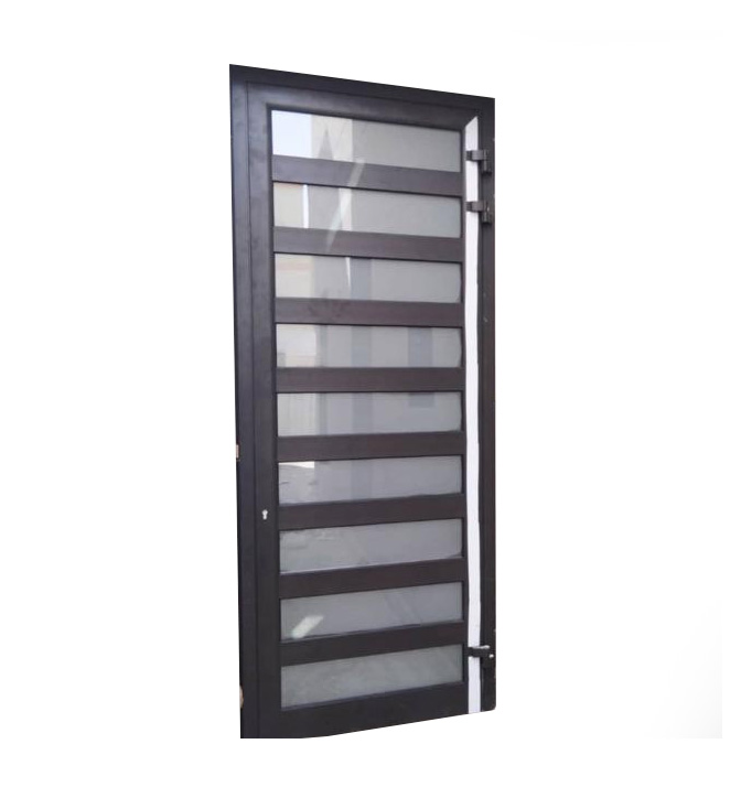 Black Single Door