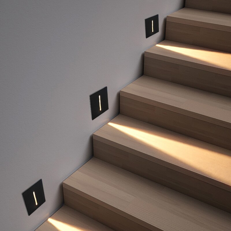 Linear Step Light 3W - 3000K - Black