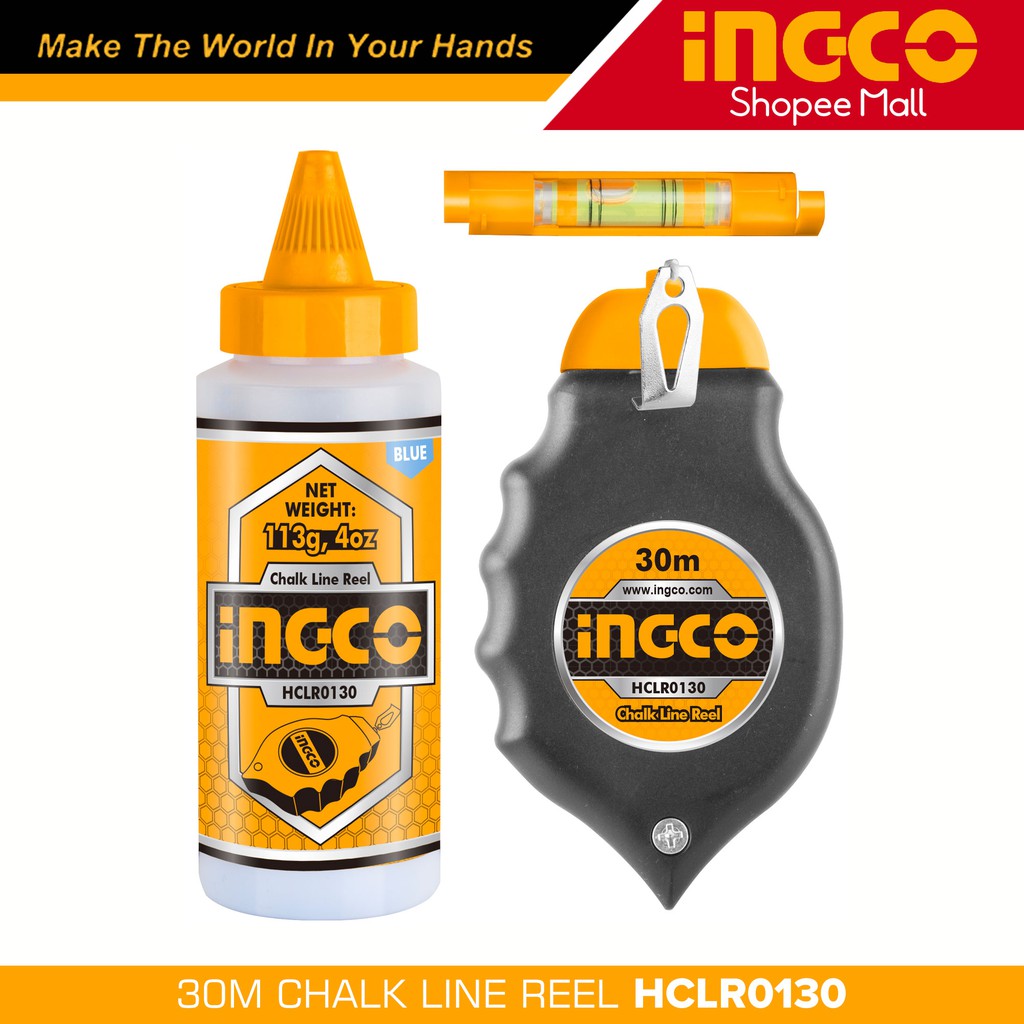 Ingco Hclr0130 Chalk Line Reel