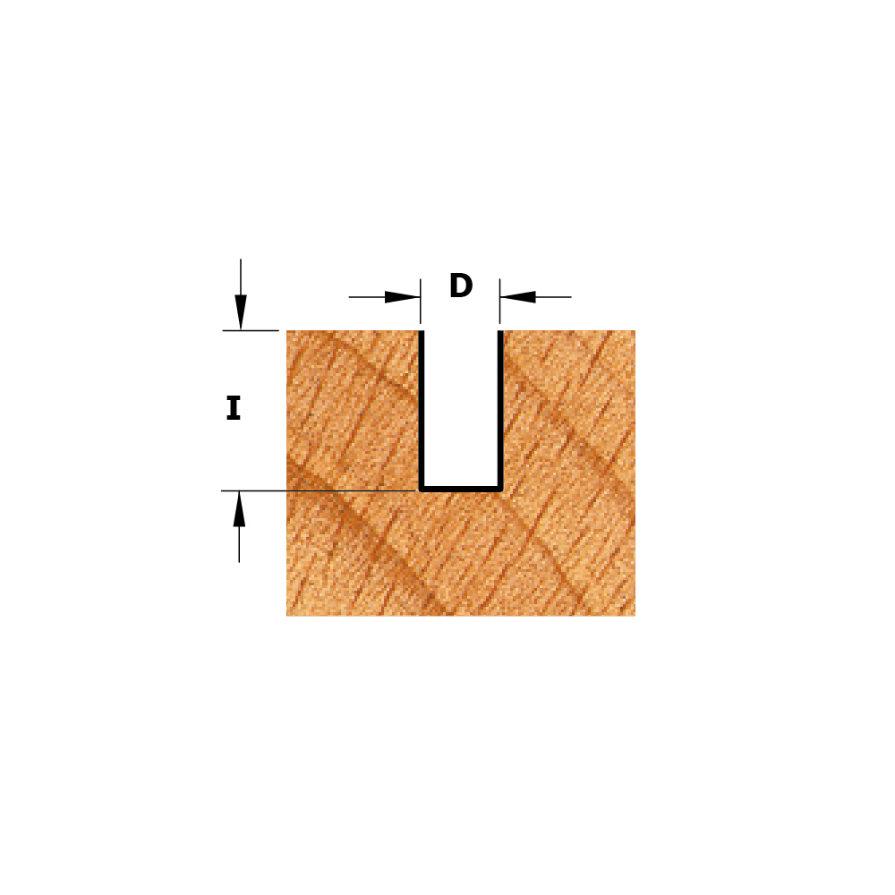 Buy CMT- Contractor Straight Bit D12x32x62 S=8 DX HW Z2 Online | Power Tools | Qetaat.com