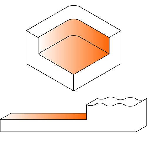 CMT HW-Spoileboard Surfacing Router Cutter D60x12x8 S12x50