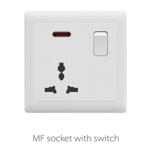 Vmax Ivory Mf Socket With Switch