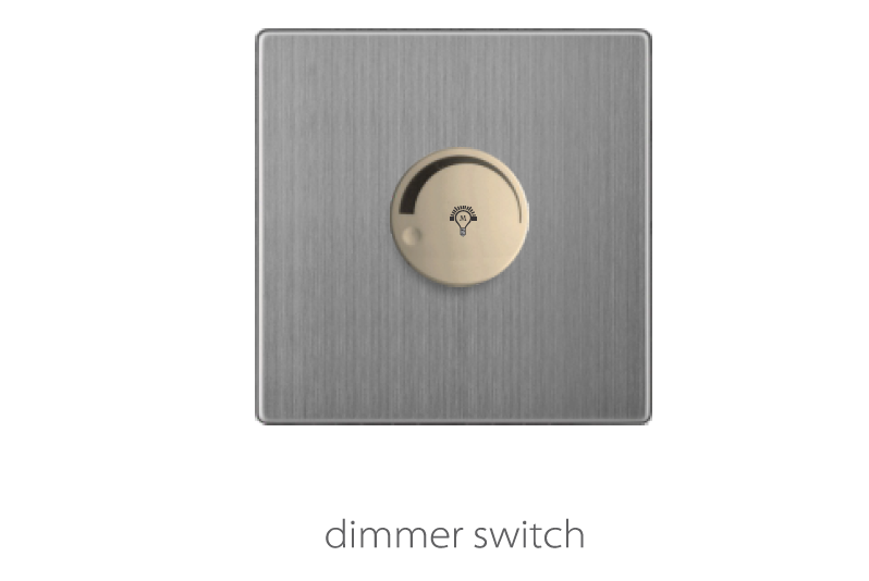 Vmax Golden Stainless Dimmer Switch 1000W