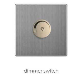 Vmax Golden Stainless   Dimmer Switch 1000W