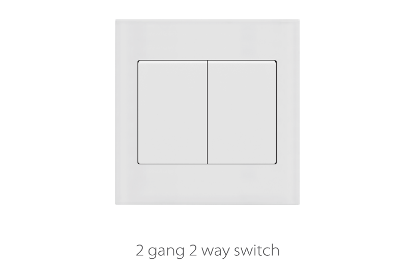 VMAX IVORY 2GANG 2WAY SWITCH