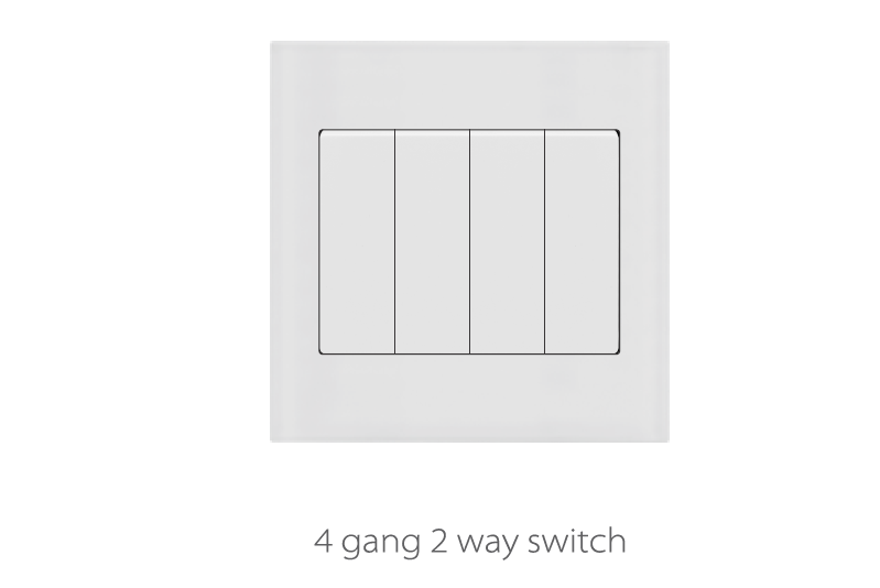 VMAX IVORY 4GANG 2WAY SWITCH