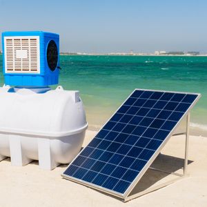 Solar Water Tank Cooler