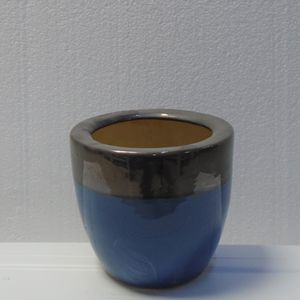 Ceramic Coated Clay Pots H14Cm X D16Cm