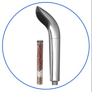 Hand-Held Shower Filter With Cartridge, Chrome Handle