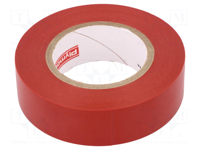 Maat Electric Tape 0.13Mm*18Mm*10Yards*3/4"  Color: Red