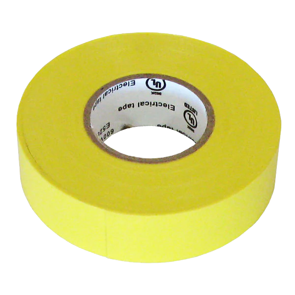 MAAT Electric Tape 0.13mm*18mm*10yards*3/4" Color: Yellow