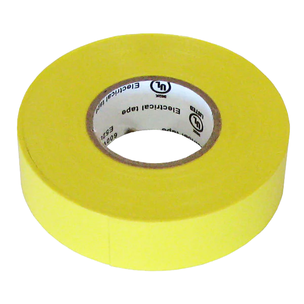 MAAT Electric Tape 0.13mm*18mm*10yards*3/4"  Color: Yellow