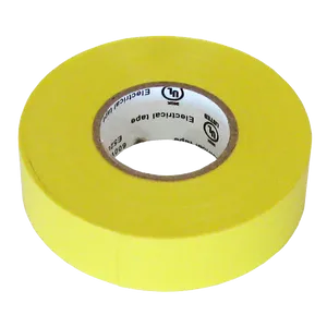 Maat Electric Tape 0.13Mm*18Mm*10Yards*3/4"  Color: Yellow