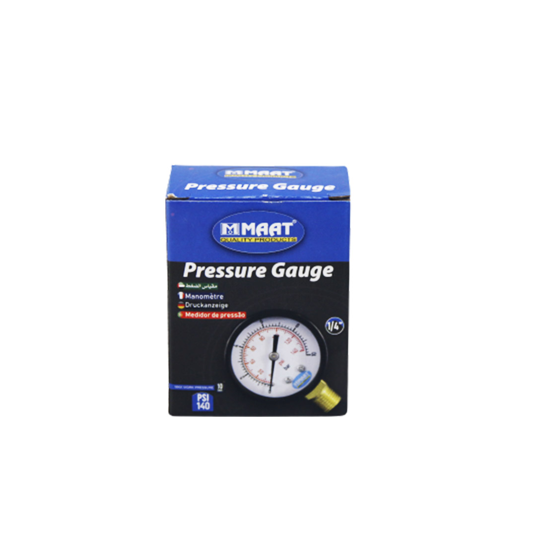 Pressure Guage Maat 10 Bar